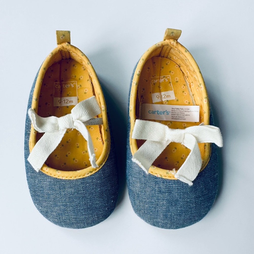 Soft sole shoes size 9-12 months
